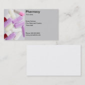 Farmaceutische visitekaartje (Voorkant / Achterkant)
