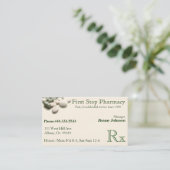 Farmaceutische Visitekaartje (Staand voorkant)