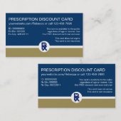 Farmaceutische Visitekaartjes (Voorkant / Achterkant)