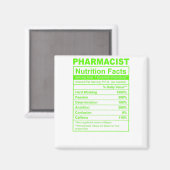 Farmaceutische voedingsgegevens magneet (Voorkant / Achterkant)