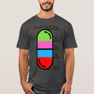 Farmaceutische vorm 1 t-shirt