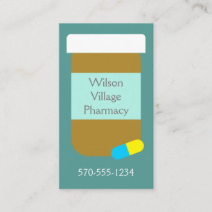Farmaceutische vorm Blisterverpakking Visitekaartje