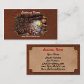 Farmacie - Apparatuur - Studie van Merlin Visitekaartje (Voorkant / Achterkant)