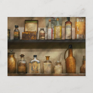 Farmacie - Geneesmiddelen uit het verleden Briefkaart