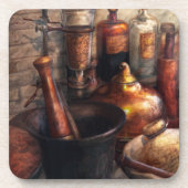 Farmacie - Pestle - Farmacologie Bier Onderzetter (Voorkant)