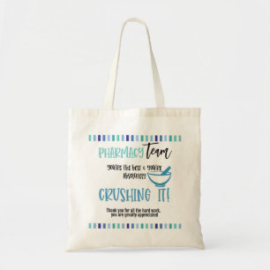 Farmacie team, bedankt voor al het werk. tote bag
