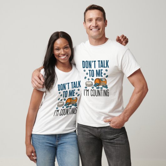 Farmacie Tech praat niet dat ik telde T-shirt (Unisex)