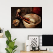 Farmacie - Terug naar de korst Poster (Thuiskantoor)