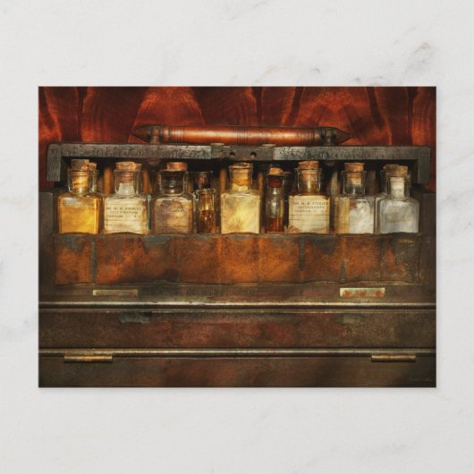 Farmacie - Veterinair bedrijf - Reizigende huisdie Briefkaart (Voorkant)