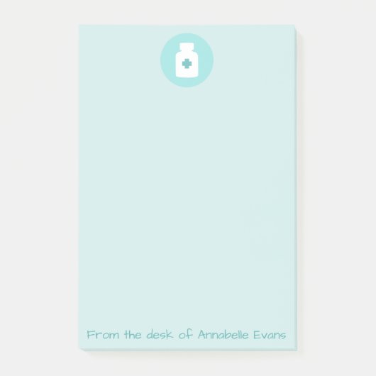 Farmacist Bottled Medicine Post-it® Notes (Voorkant)