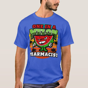 FARMACIST ÉÉN IN EEN MELON RETRO CLASSIC SU T-SHIRT