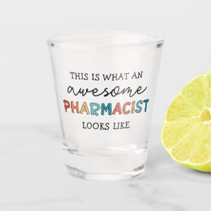 Farmacist Funny Geweldige apotheker Gifts Shot Glas