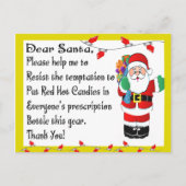 Farmacist Funny kerstcadeautjes Feestdagenkaart (Voorkant)