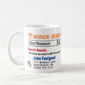 Farmacist Funny Search Gift Mok (Links)