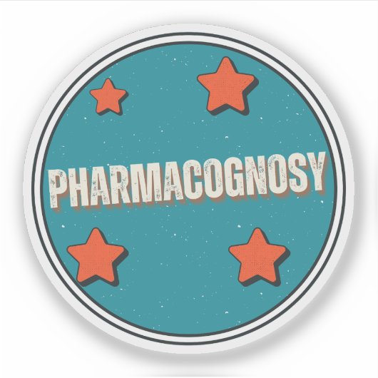 Farmacognosie Sticker (Voorkant)