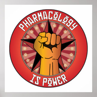 Farmacologie is macht poster