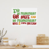 Farmacologie Poster (Keuken)