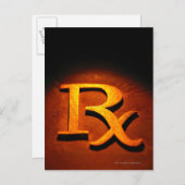 Farmacologische code briefkaart (Voorkant / Achterkant)