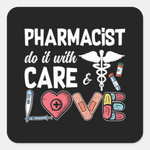 Farmacotherapeutische categorie: apotheker, doe di vierkante sticker