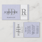 Farmacotherapeutische categorie: visitekaartje (Voorkant / Achterkant)