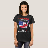 Farmacotherapie apotheker Pharm Tech 2 T-shirt (Voorkant volledig)