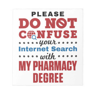 Farmacotherapie Funny Quote Pharmacy Grage Notitieblok