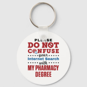 Farmacotherapie Funny Quote Pharmacy Grage Sleutelhanger