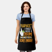 Farmacotherapie Halloween Costume Schort (Gedragen)