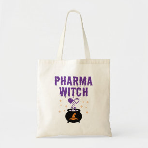 Farmacotherapie Halloween Pharmacy Tech Pharma Wit Tote Bag