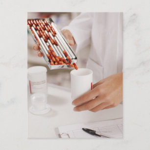 Farmacotherapie in de geneesmiddelenhandel briefkaart