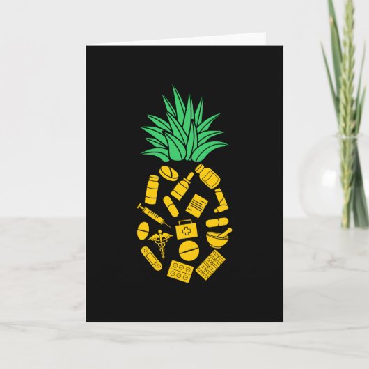 Farmacotherapie Pineapple Pharmacy Technicia Pharm Kaart (Voorkant)