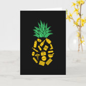 Farmacotherapie Pineapple Pharmacy Technicia Pharm Kaart (Gele Bloem)