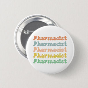 Farmacotherapie Retro Groovy Ronde Button 5,7 Cm
