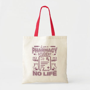 FARMACY STUDENT QUOTES TOTE BAG