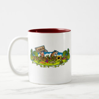 Farmafolic Logo tweetone Mok (2 zijkanten)