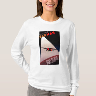 Farman Airlines Farman 300 Monoplane Promo Poster T-shirt