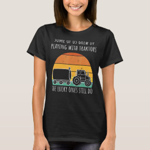Farmer Agriculture Boerderij Slogan T-shirt
