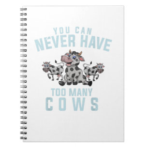 Farmer Boerderij Animal Funny Koe Lover Cute Koe. Notitieboek