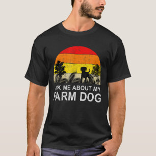 Farmer Boerderij Dog Australian Heeler Cattle Dog T-shirt