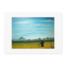 Farmer Canola Boerderij Wedding Invitation