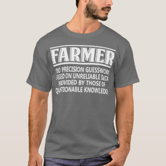 Farmer Definition Funny Farming Gift T-shirt