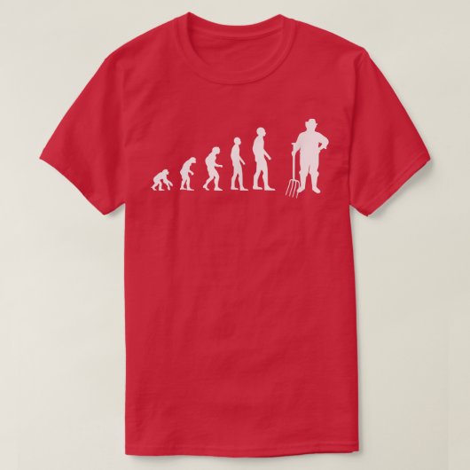 Farmer Evolution Farming T-shirt (Design voorkant)