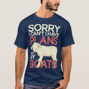 Farmer Funny Farming Boerderij Animal Goat T-shirt