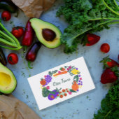 FARMER GARDENING Modern landschap Gardener Veg Visitekaartje