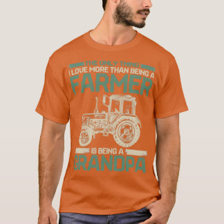 Farmer Grandpa Tractor  T-shirt