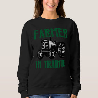 Farmer In Training Tractors Driver Strongman Vehic Trui