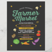 Farmer Market Flyer (Achterkant)