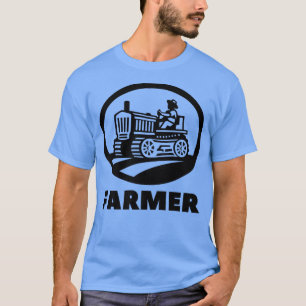 Farmer Rancher Life Farming Tractor Driver T-shirt