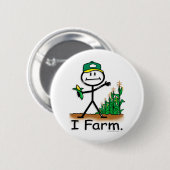 Farmer Ronde Button 5,7 Cm (Voorkant /achterkant)