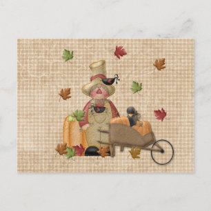 Farmer Scarecrow Briefkaart